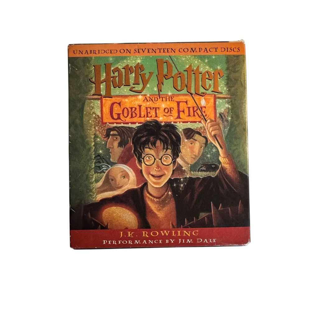 Harry Potter and the Goblet‎ of Fire Unabridged Audiobook 17 CD Set JK Rowling